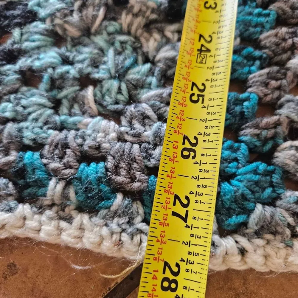 Hand made Sampler Afghan Throw Colorful 54